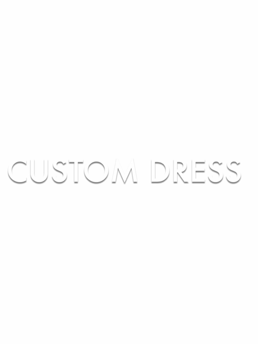 Custom Dress - White Women's Dress